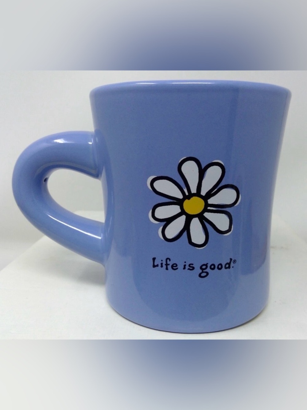 Life is Good Lilac Daisy Mug Do What You Like Like What You Do 🌼